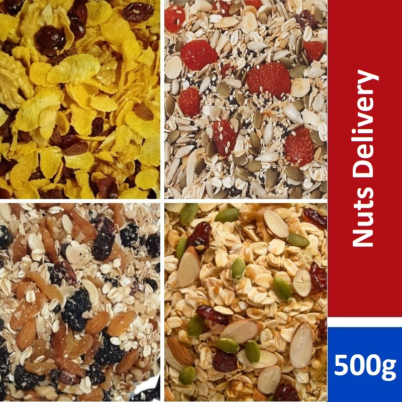 Healthier Choice / Breakfast Muesli / Strawberries Muesli / Raisins