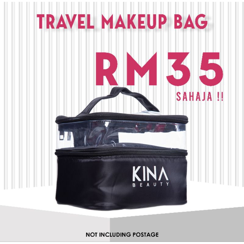 KINA BEAUTY TRAVEL MAKEUP BAG