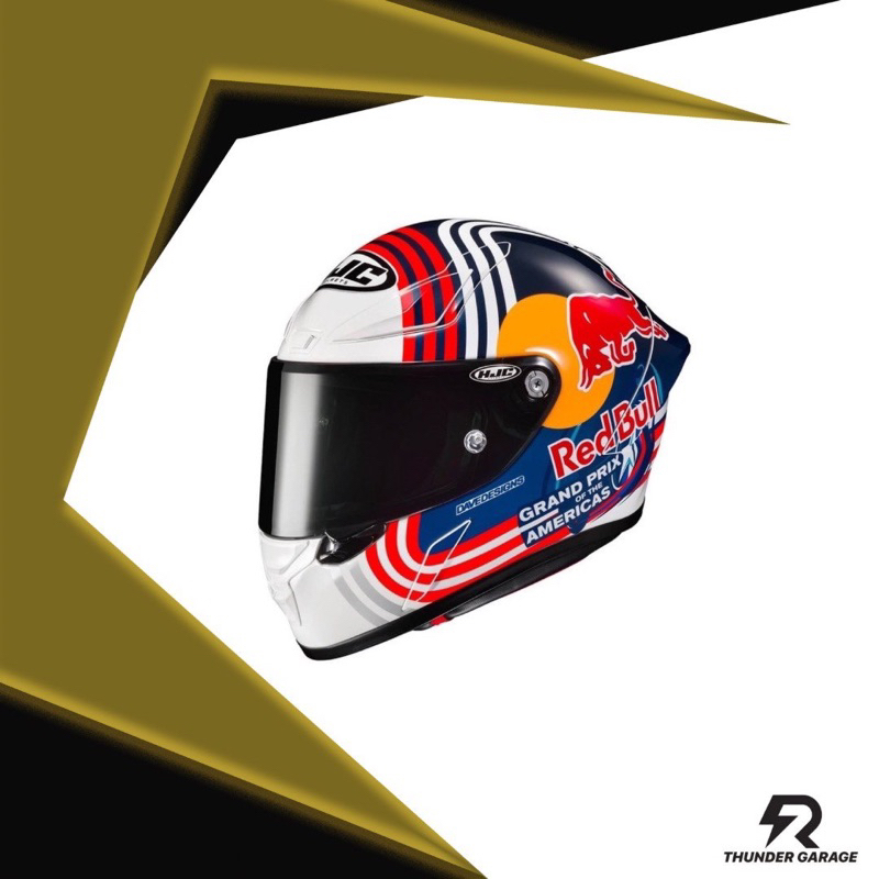 HJC RPHA 1 Red Bull Austin GP Full Face Helmet (Original 100%)