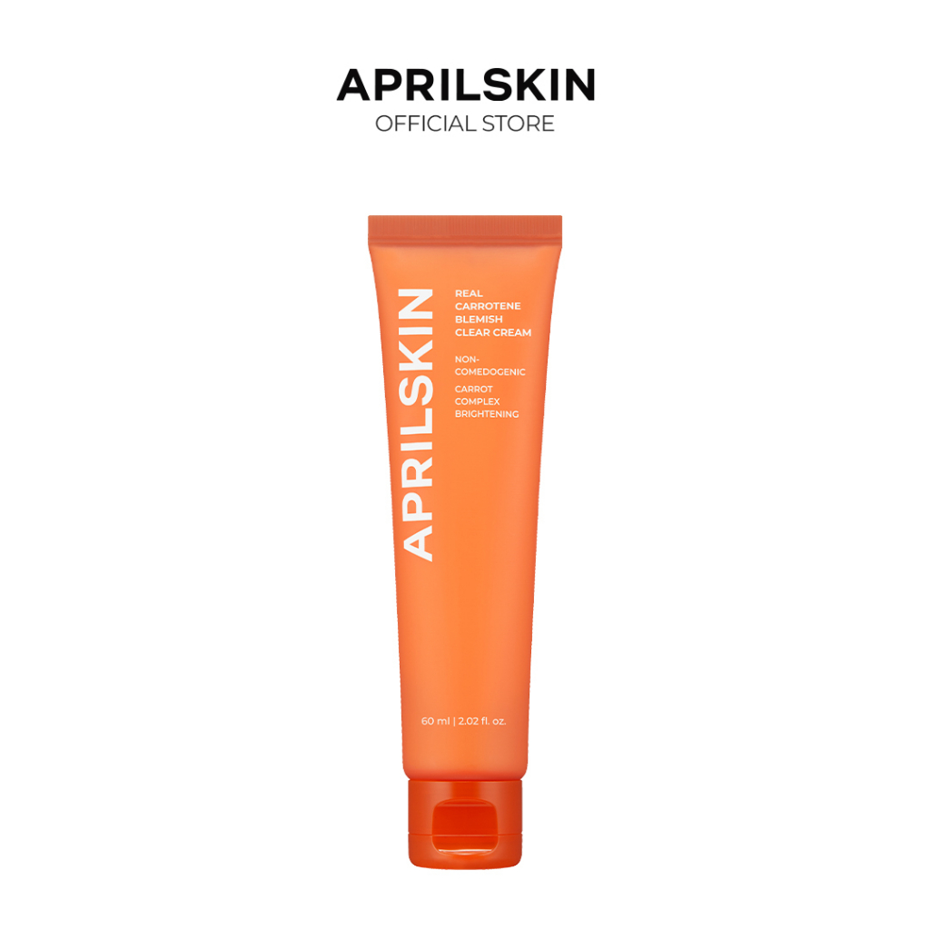 APRILSKIN Real Carrotene Blemish Clear Cream | Brightening | Skin Barrier Repair | Dark Spots