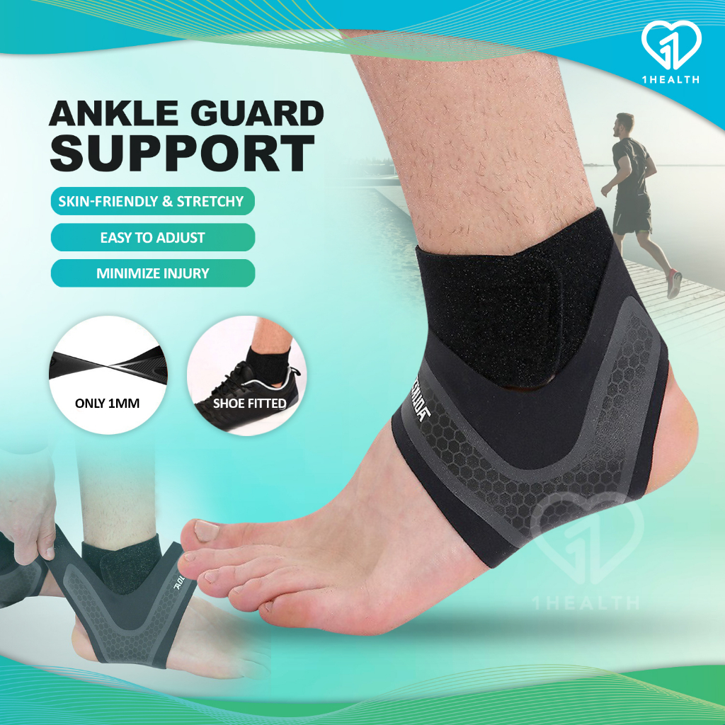 AOLIKES Sports Protection Ankle Guard Support Ankle Strap Belt Protective Gear Pelindung Buku Lali