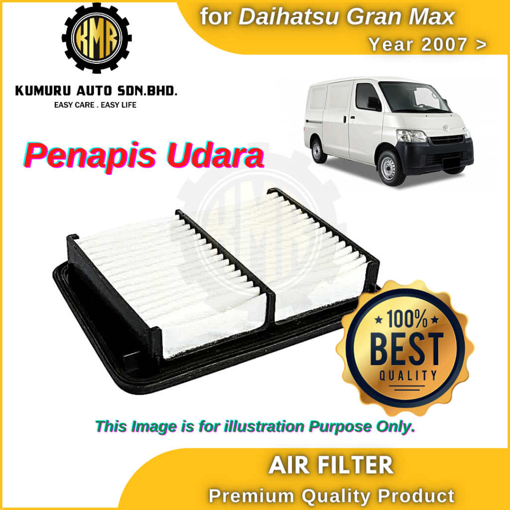 Daihatsu GranMax Gran Max Air Filter Penapis Angin FA9834 / 17801