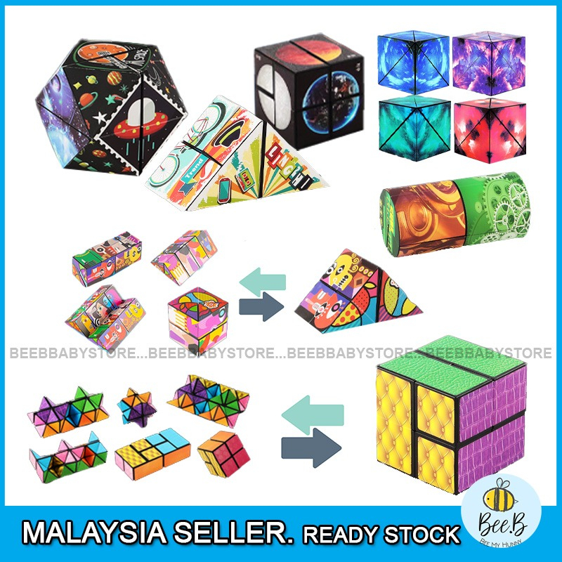 ThreeDimensional Magic Cube Cube Geometric Cube Deformation