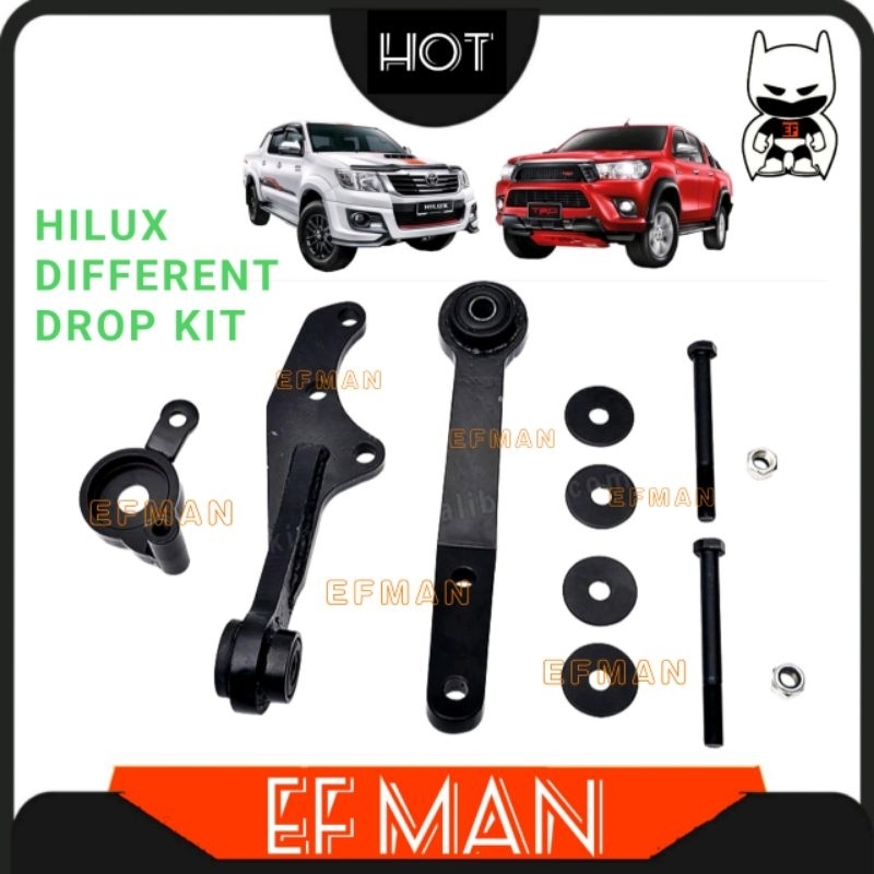 4x4 DIFFERENTIAL DROP KIT TOYOTA HILUX VIGO KUN25 KUN26 REVO ROCCO
