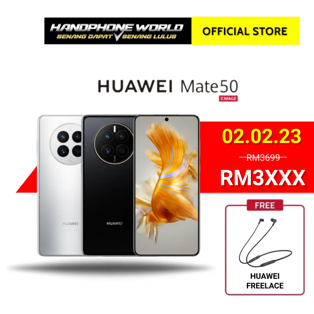 Huawei Mate 50 | 8GB RAM + 256GB ROM | Snapdragon 8+ Gen 1 | XMAGE ...