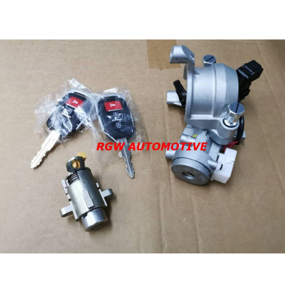 PROTON EXORA DOOR KEY LOCK FULL SET / PINTU DOOR KEY LOCK WITH IGNITION