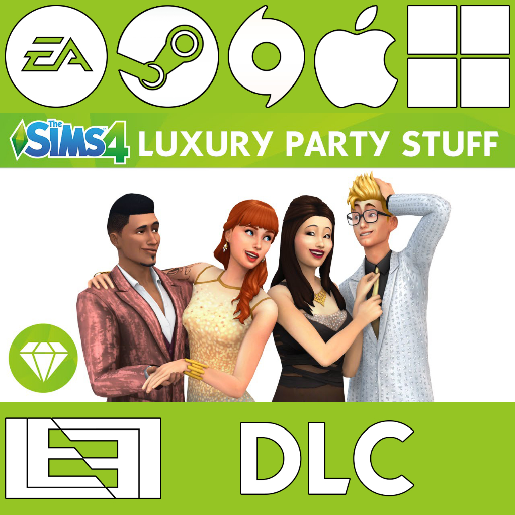 The Sims 4: Luxury Party Stuff Pack [Mac/Win][Online][EA/Steam/Epic]