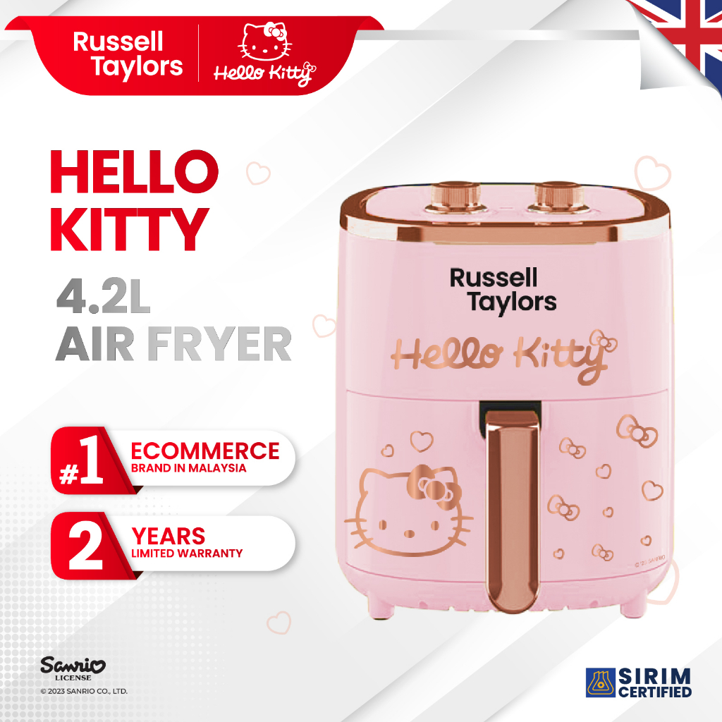 Russell Taylors x Sanrio Hello Kitty 3D Air Fryer Large