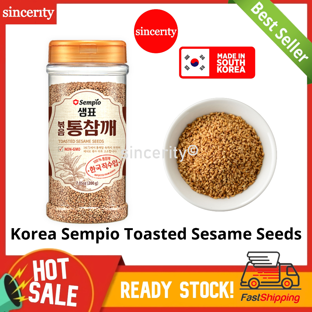 Korea Sempio Toasted Sesame Seeds Roasted Sesame Seeds Premium Sesame