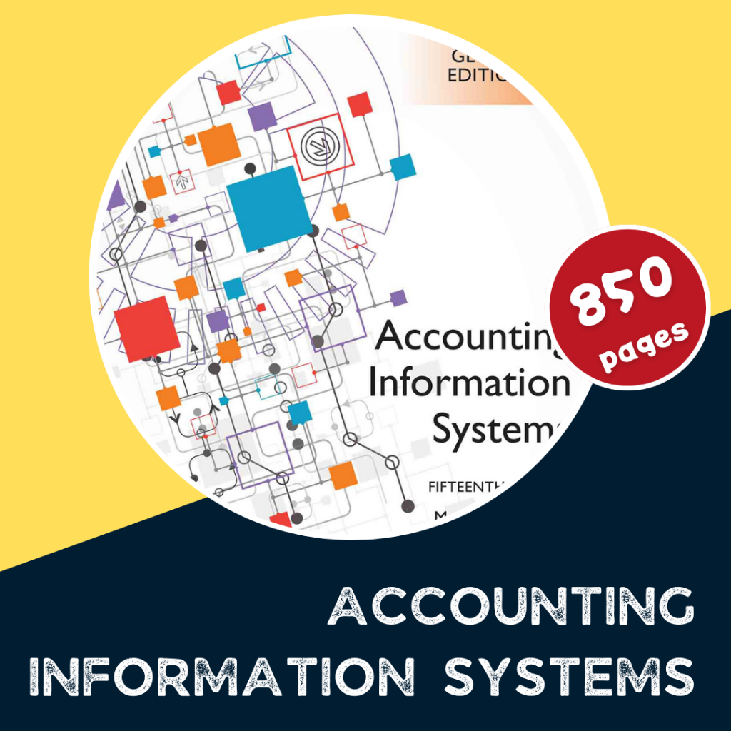 U1 Accounting Information Systems | 15th Edition Accounting Information | Global Edition