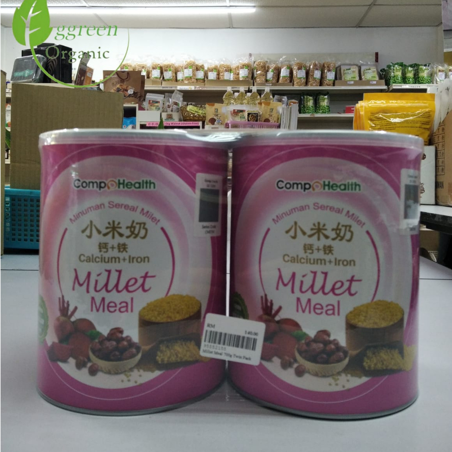 HALAL✅VEGETARIAN💖 COMPOHEALTH Millet Meal Youth Energy 青春活力小米奶 700G