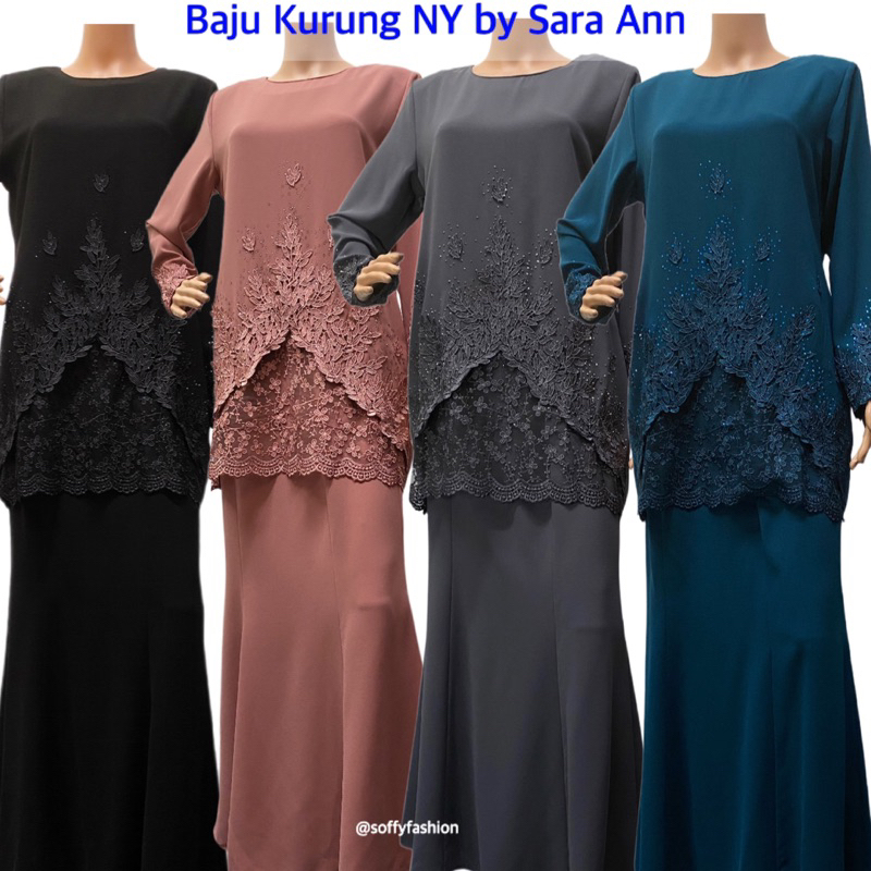 BAJU KURUNG MODEN NY by SARA ANN RAYA MUSLIMAH FASHION CLOTHING NEW BARU COLLECTION