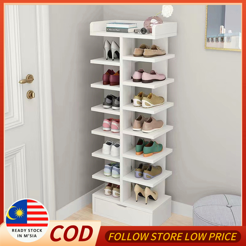 Shoe Rack Lightweight Easy To Assemble Wooden Multilayer