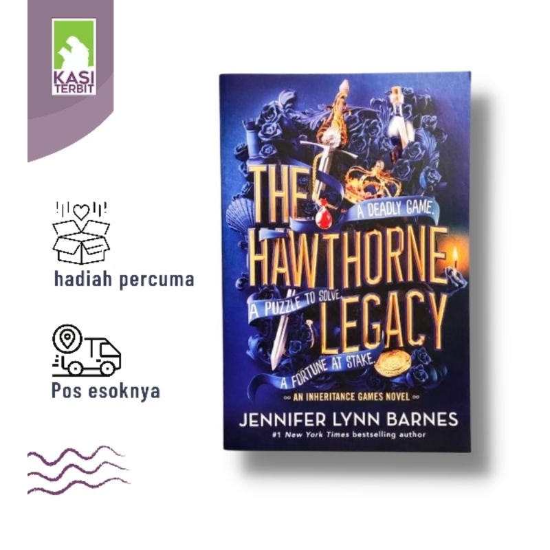 The Hawthorne Legacy : A Deadly Game, A Puzzle to solve, A fortune at Stake.-Jennifer Lynn Barnes - Mystery, fiction