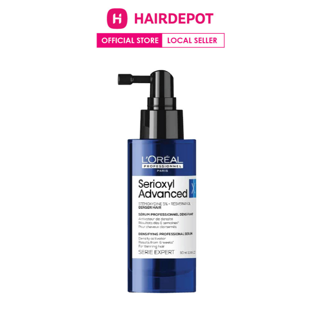 Loreal Professionnel Serioxyl Advanced Denser Hair Serum (90ML) / Hair Density Activator Tonic