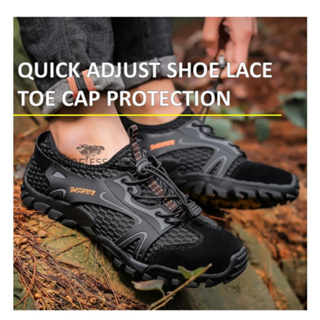 ROOFLESS Kasut Plus Size Shoes Men Kasut Hiking Lelaki Waterproof ...