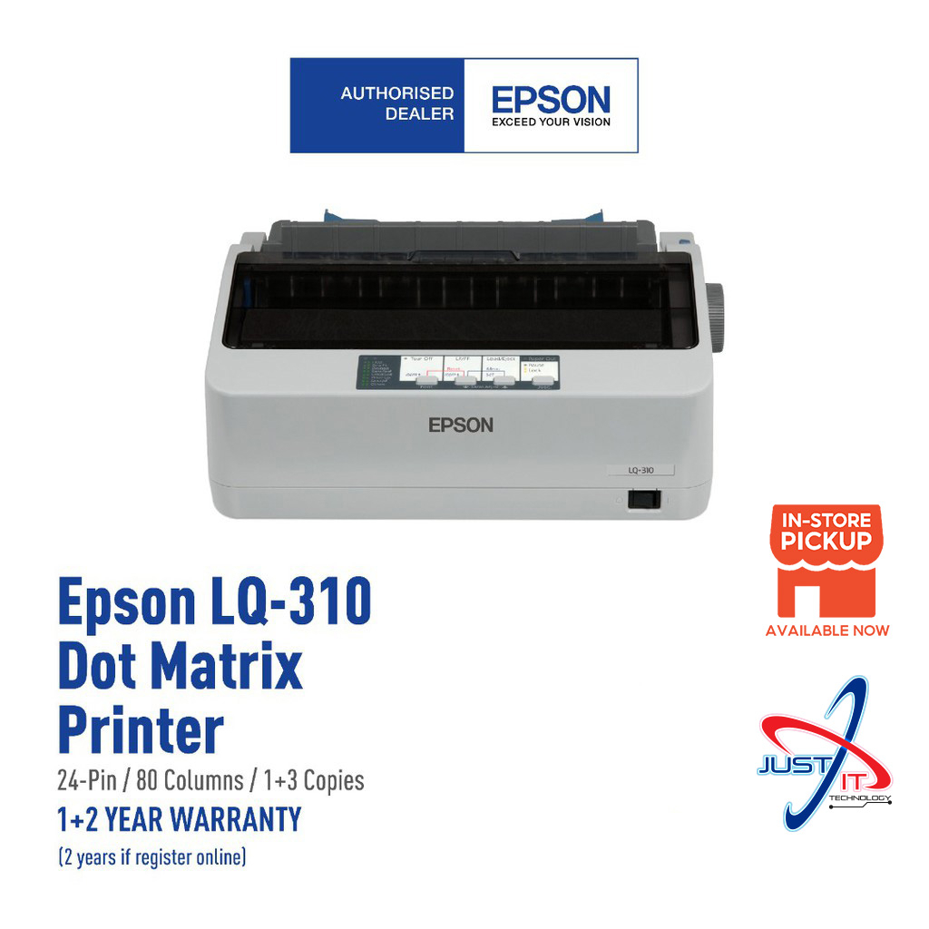 Epson Lq 310 Dot Matrix Printer Shopee Malaysia 9820