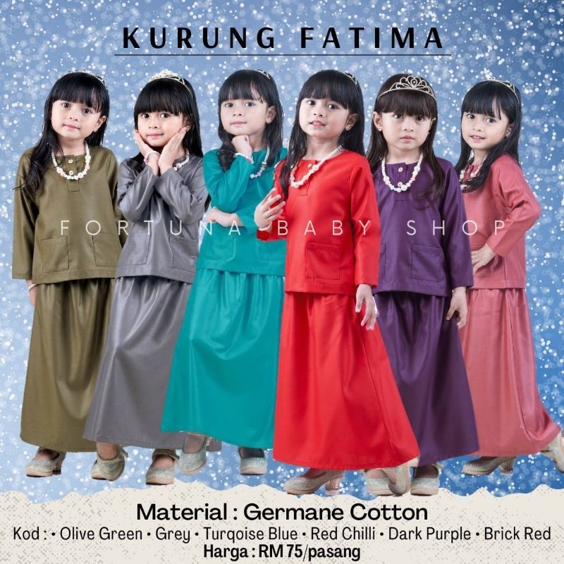Baju Kurung Raya Girl (BACA DESCRIPTION)