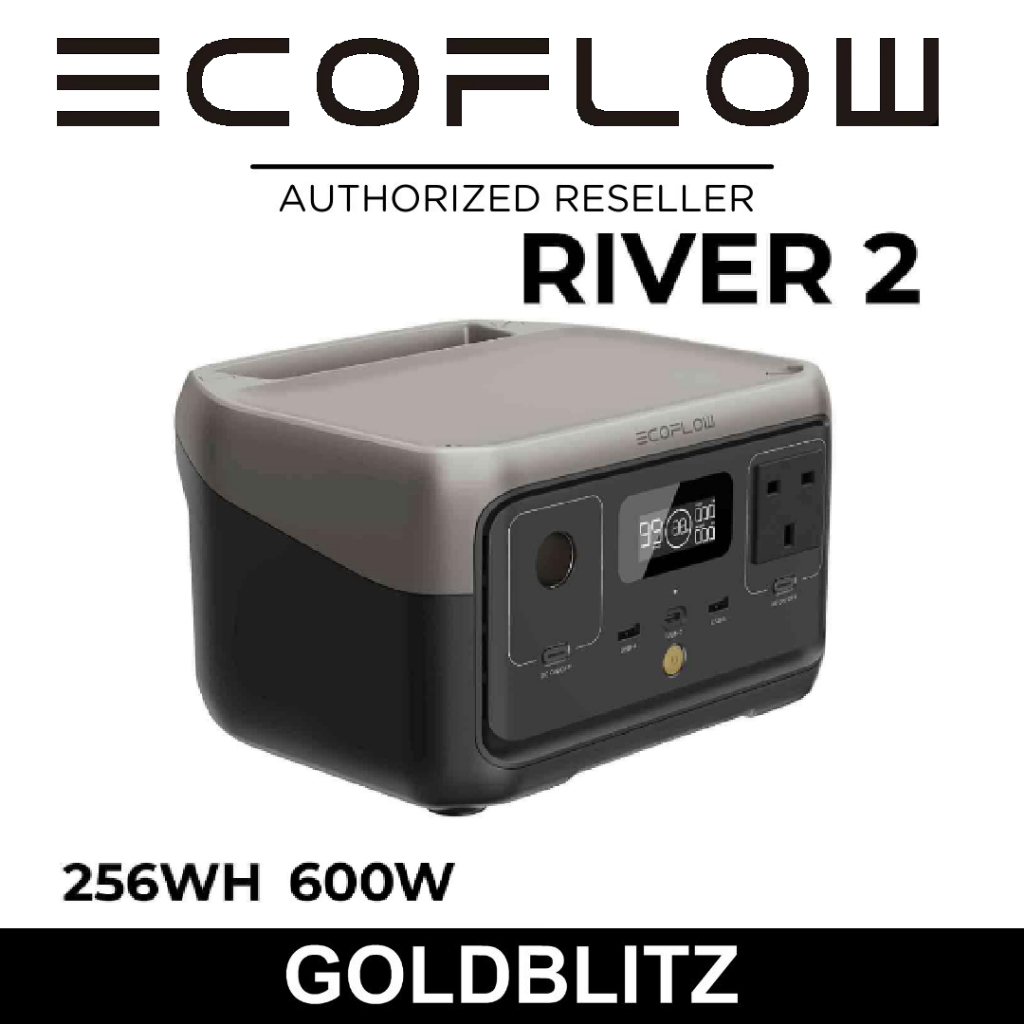 EcoFlow RIVER 2 Portable Power Station 256Wh | Shopee Malaysia