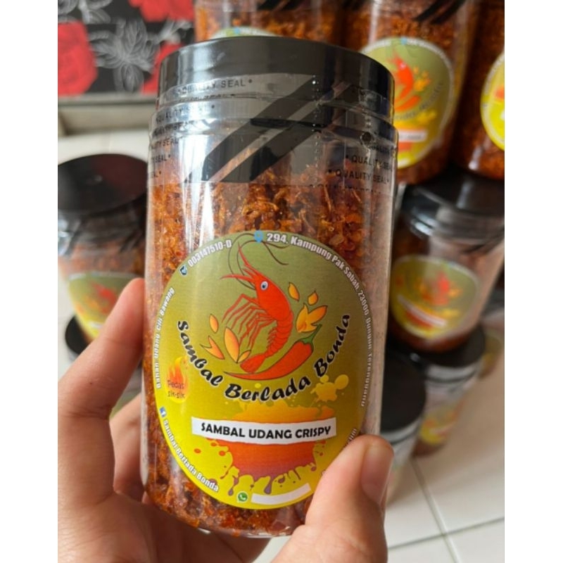 Sambal Udang Crispy Sambal Berlada Bonda