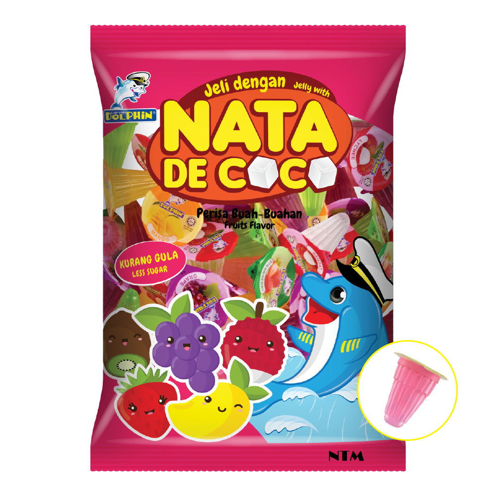 Dolphin Fruity Jelly with NDC 16gm 12's Shopee Malaysia
