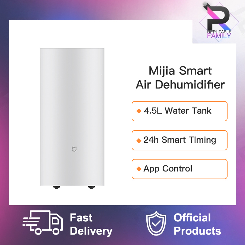 Xiaomi Mijia Smart Dehumidifier 22L 50L Smart Hygroscopic Dryer Low Noise Moisture Absorption For Home Bedroom Office