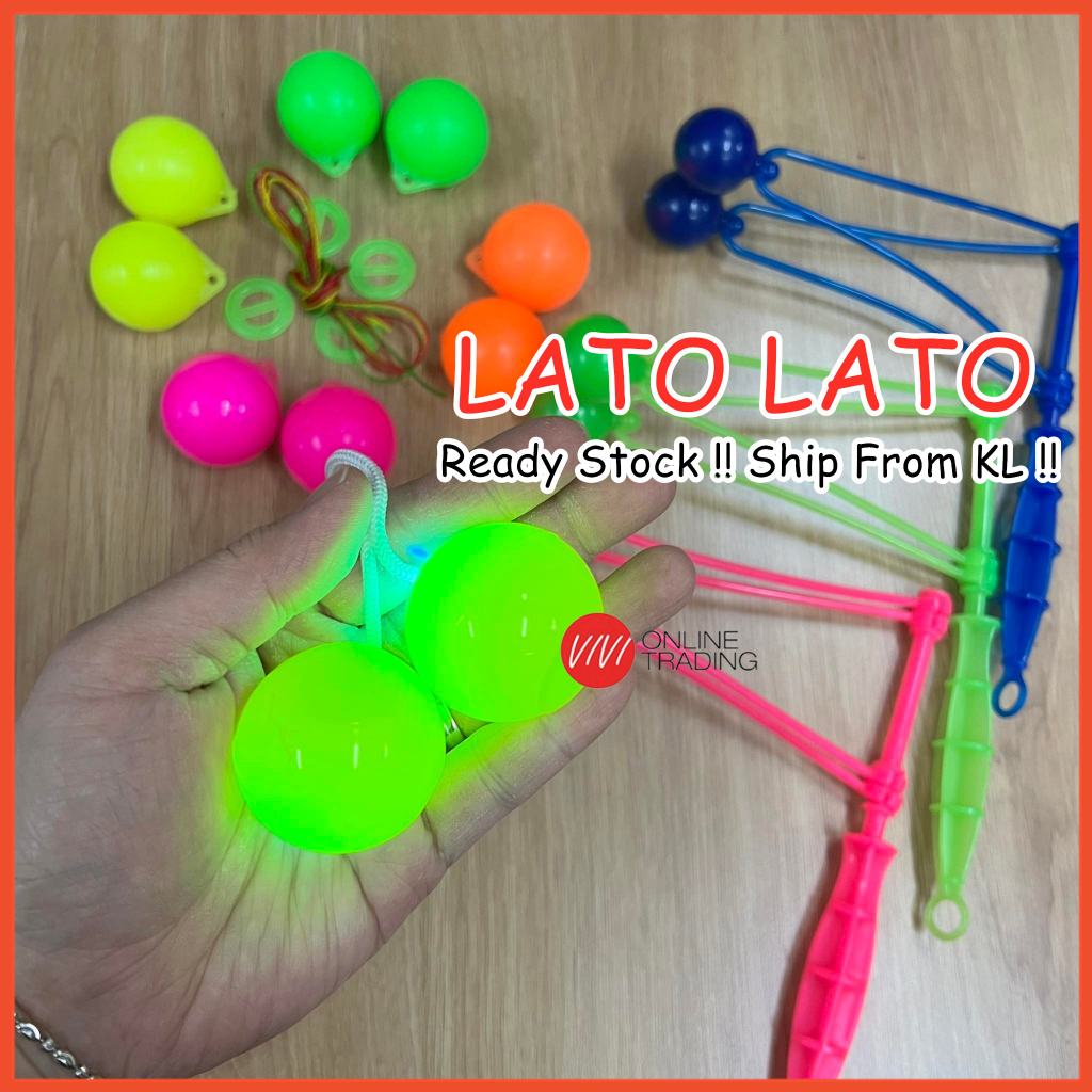 Traditional Viral Lato Lato Ball Toys Latto Mainan Budak | Shopee Malaysia