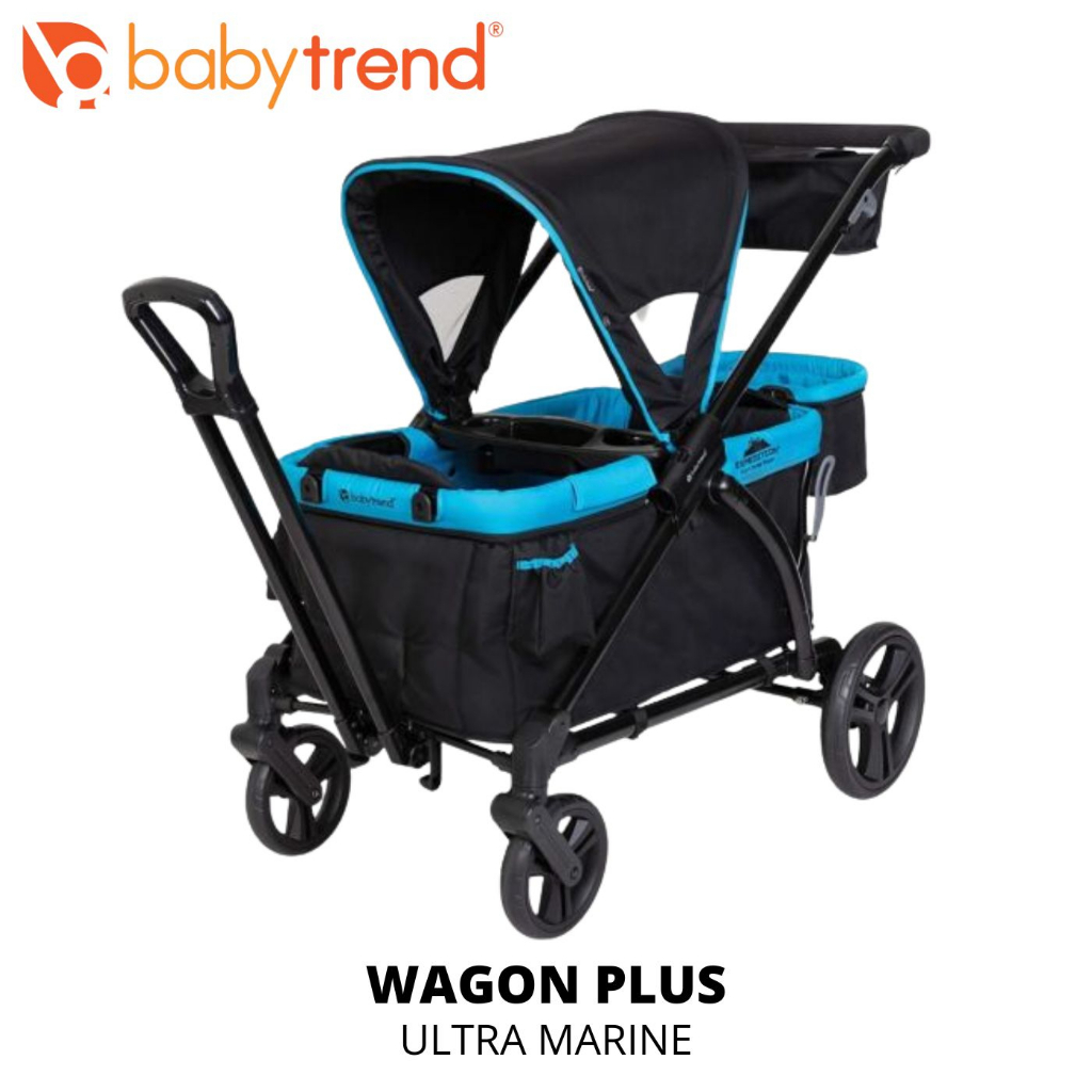 Baby Trend Expedition 2in1 Baby Stroller Wagon Plus - Ultra Marine