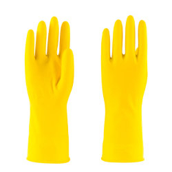 Latex Glove (Short - Yellow)