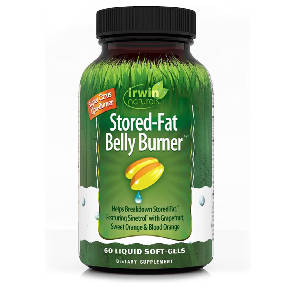 IRWIN NATURAL StoredFat Belly Burner, 60 Liquid Softgels 100