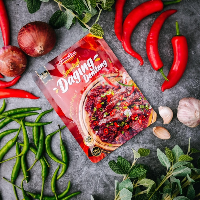 Sambal Daging Dendeng Sumatra 100Gram | Shopee Malaysia