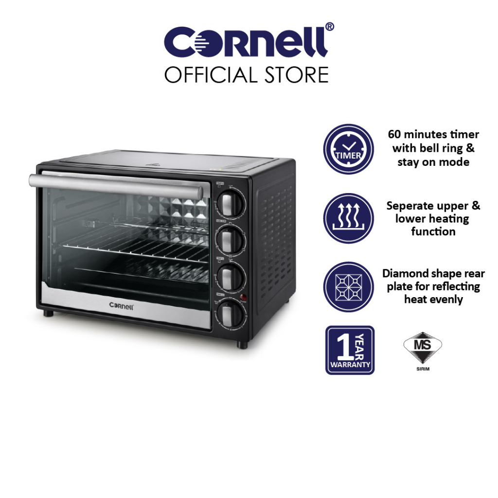 Cornell 40L Electric Oven with Inner Light | CEO-E4140X