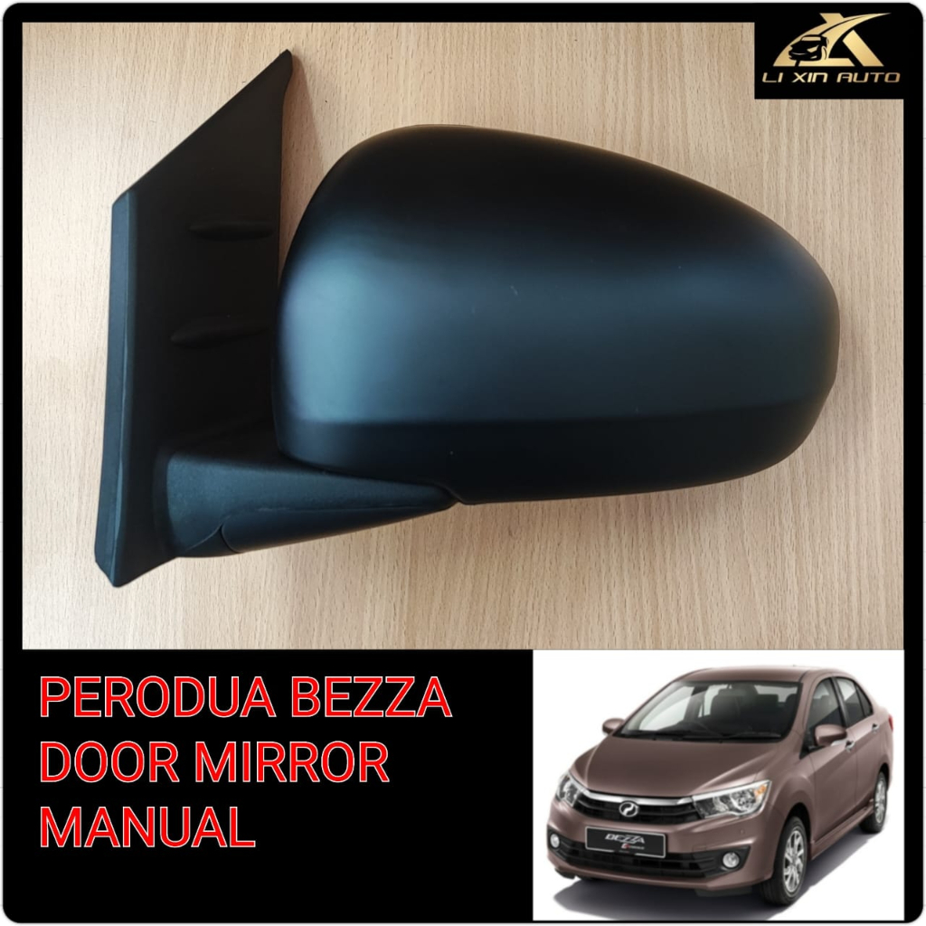 PERODUA BEZZA 2016 DOOR MIRROR MANUAL SIDE MIRROR Shopee Malaysia