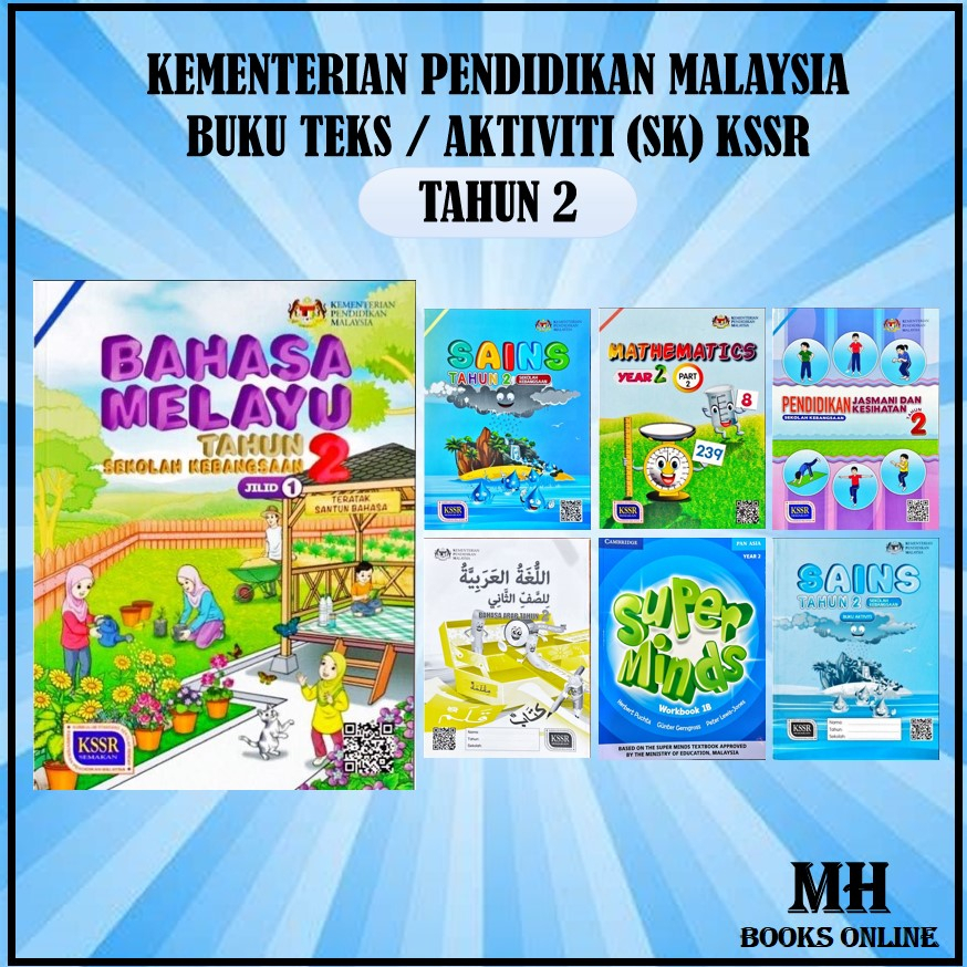 [mh] Kementerian Pendidikan Buku Teks And Buku Aktiviti Tahun 2 Sk