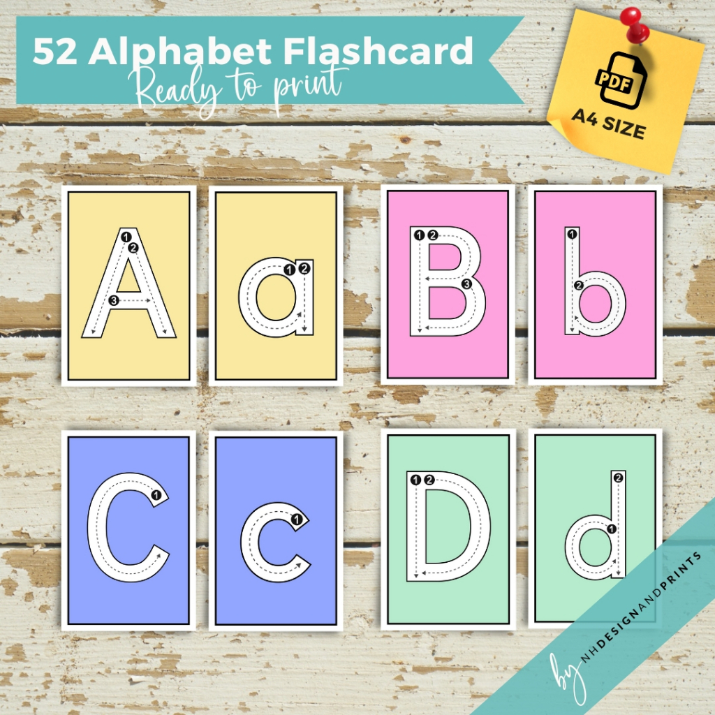 [PDF Soft Copy] Early Learning English Alphabet Letter | Tracing ...