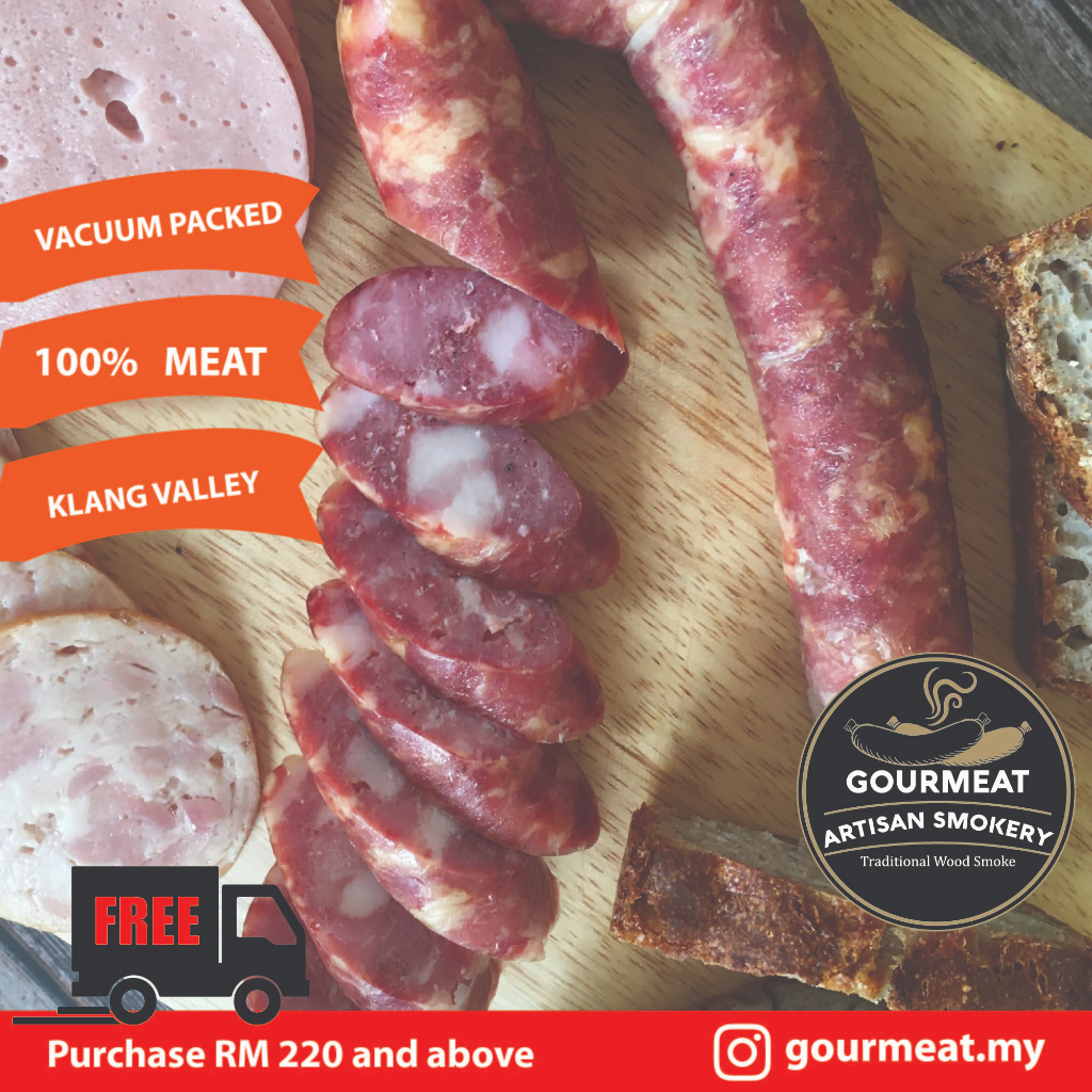 Krakowska kielbasa, Smoked meat sausage, smoked salami, pork sausage