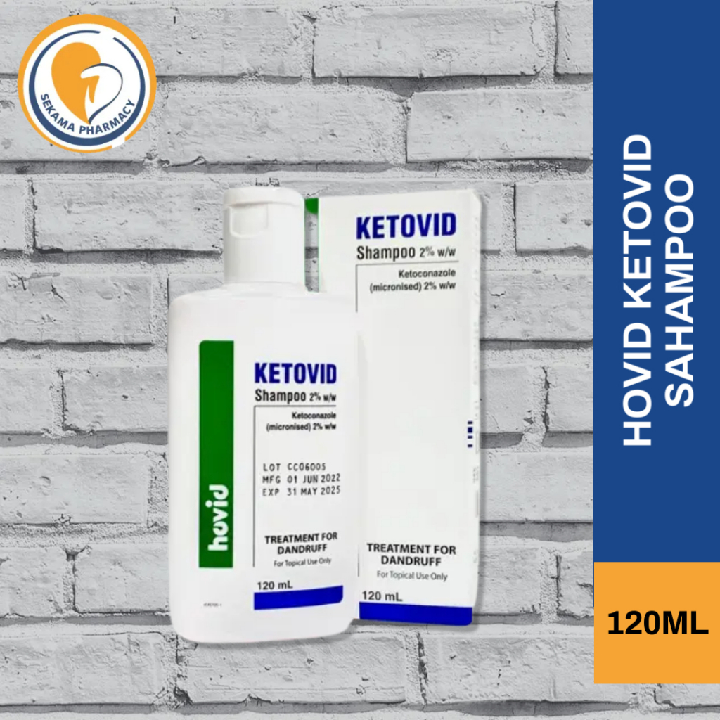 HOVID KETOVID SHAMPOO 120ML (TREATMENT FOR DANDRUFF/ FUNGAL/ PANAU