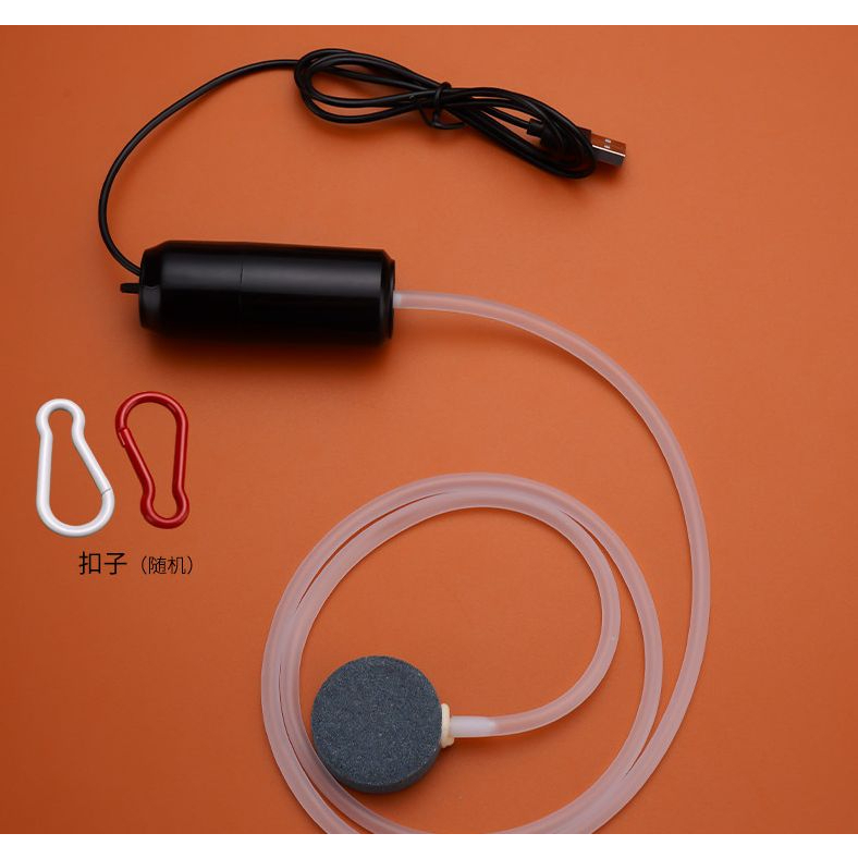 USB oxygen pump Portable Mini USB Aquarium Fish Tank Oxygen Air Pump