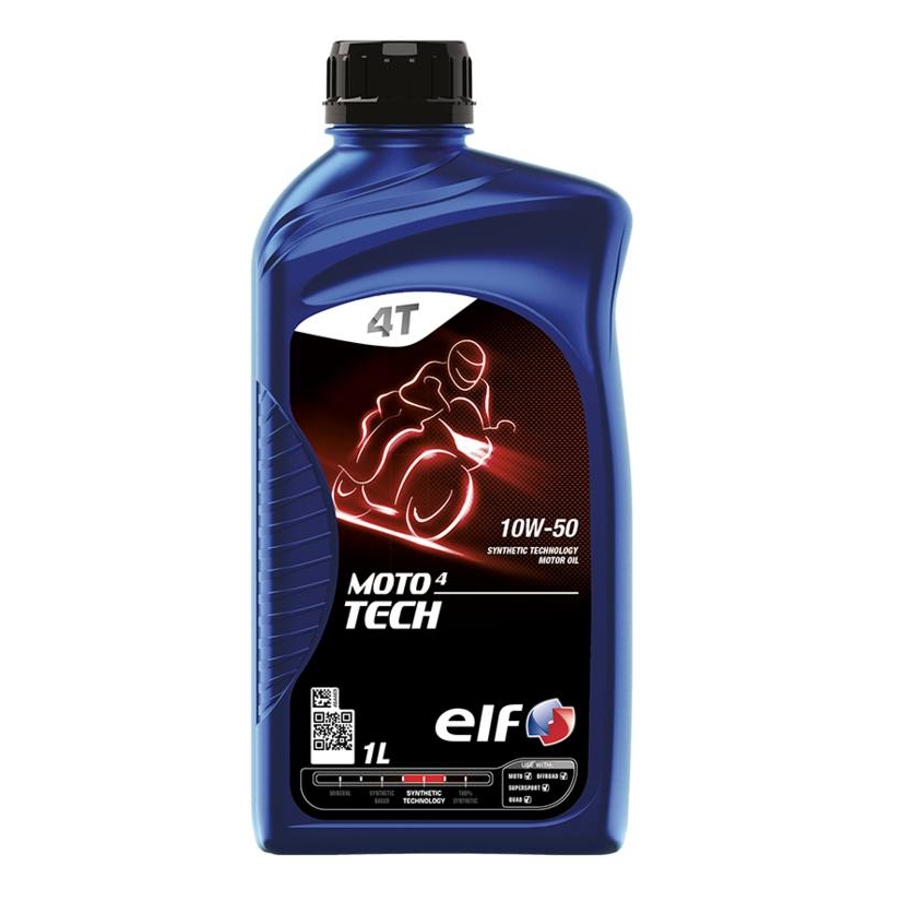 ELF Moto 4 Tech 10W50 10W50 Synthetic Technology Motor Engine Oil