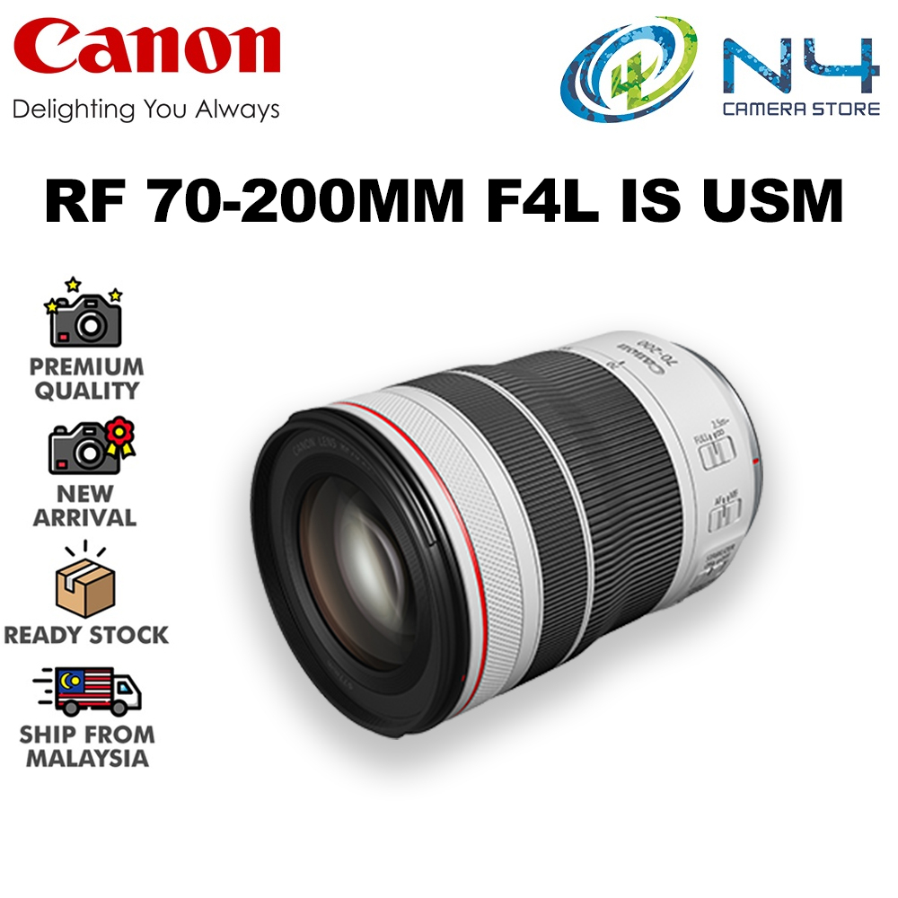 Canon RF 70-200mm f4 L IS USM Lens (CANON MALAYSIA WARRANTY)