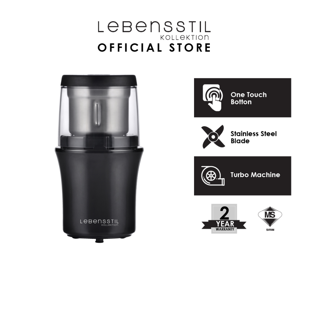 Lebensstil Kollektion Electric Turbo Coffee Grinder | LKCG-4013X