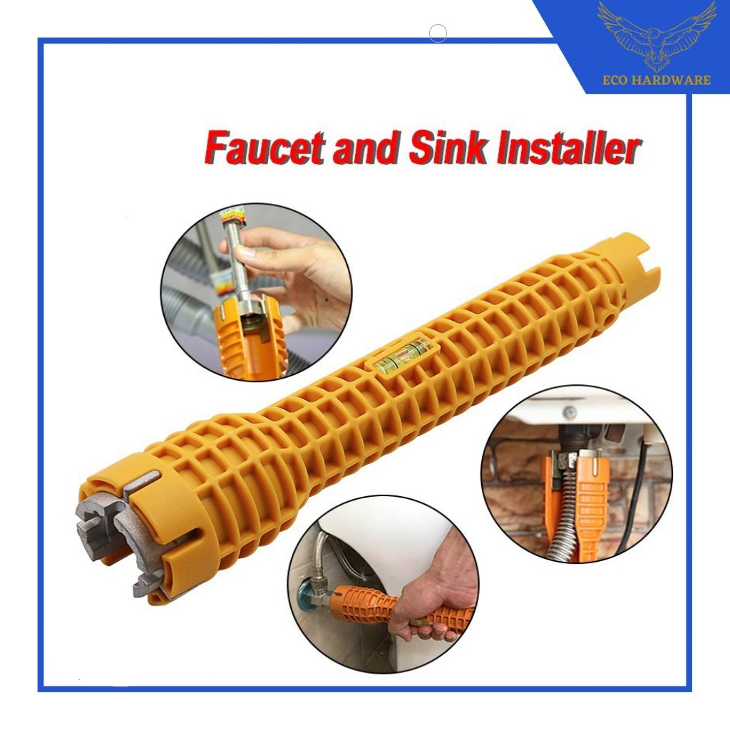 Multifunctional Faucet and Sink Installer Pipe Spanner Sink Installer