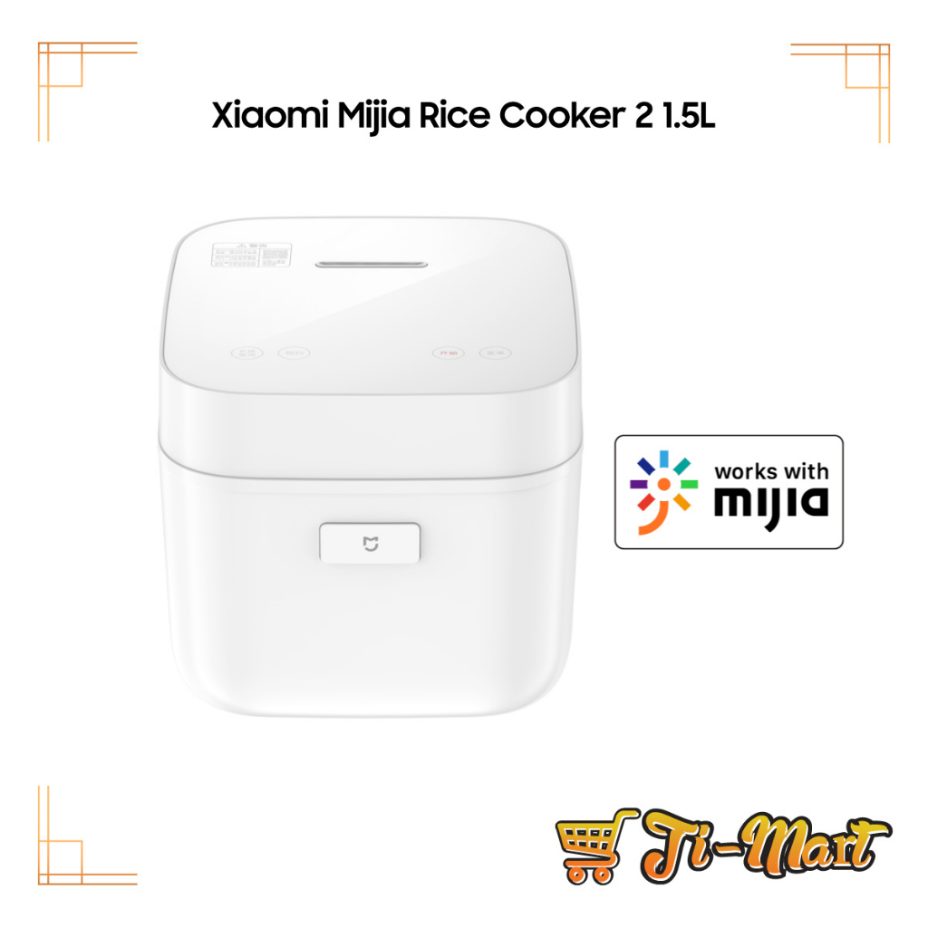 🔥Xiaomi Mi Smart Rice Cooker 2 1.5L [IH Induction Heating | Automatic Electric Cooker | Pre Set Timer]