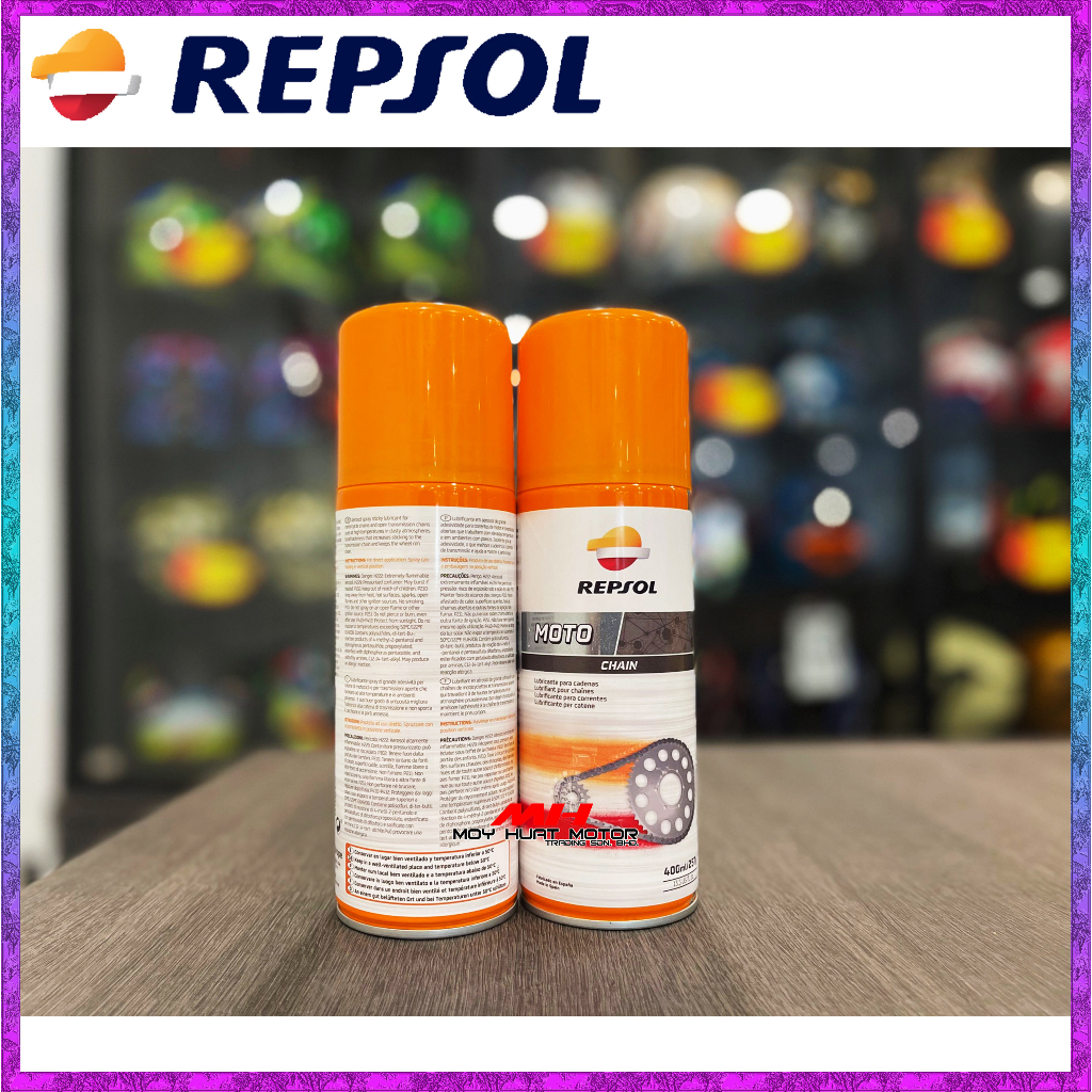 100 Original REPSOL CHAIN LUBE / REPSOL CHAINLUBE RANTAI / Chain lube