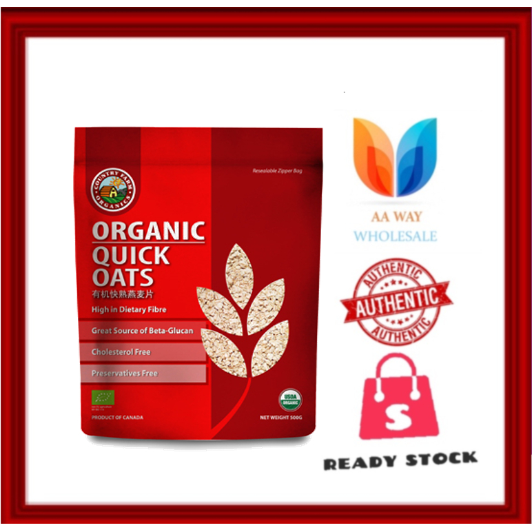 Cosway Country Farm Organics Organic Quick Oats | Shopee Malaysia