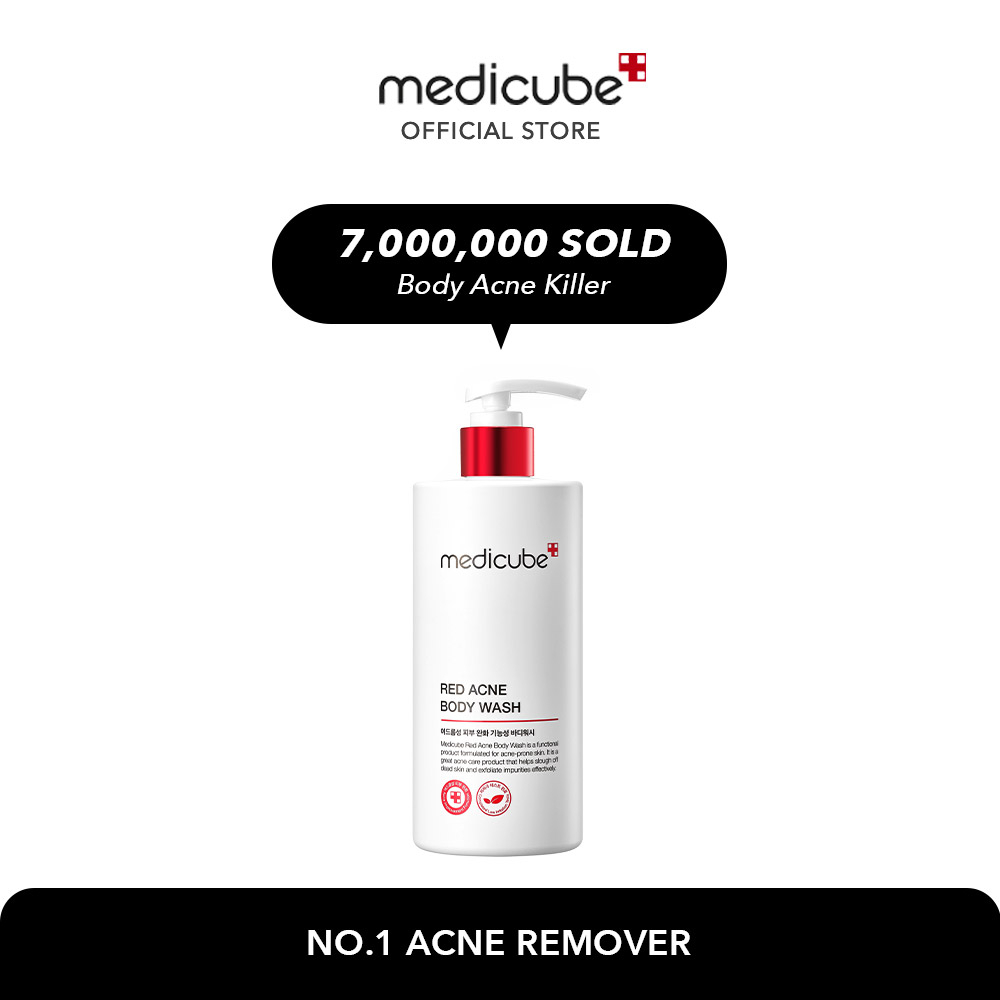 Medicube Red Acne Body Wash 400g | Bacne | Salicylic Acid | Niacinamide | Acne Treatment