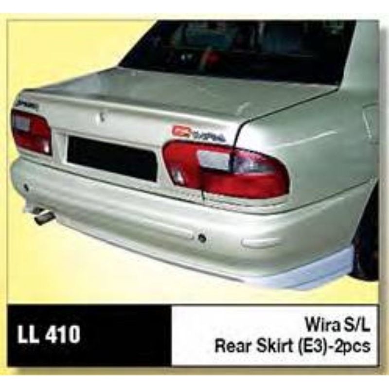 WIRA ( SALOON ) REAR SKIRT | Shopee Malaysia