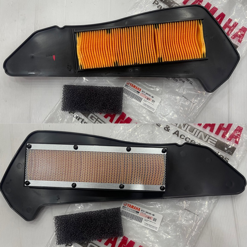 YAMAHA 100 ORIGINAL XMAX 250 AIR FILTER ANGIN AIR ELEMENT FILTERS SET WITH SPONGE FILTERB74