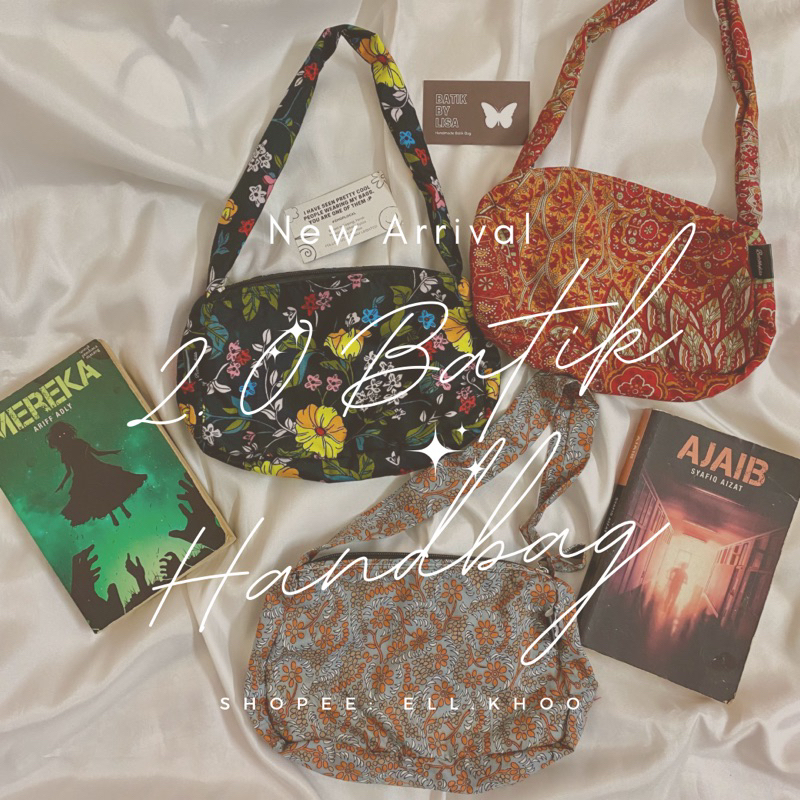 [NEW ARRIVAL] HANDMADE 2.0 BATIK HANDBAG