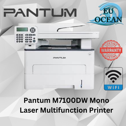 Pantum M7100DW MONOCHROME LASER PRINTER Life Time Limited Warranty PRINT/COPY/SCAN/DUPLEX